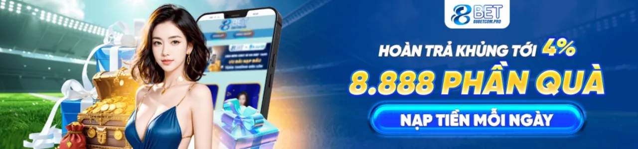 Thưởng nạp lại hàng ngày 89bet12